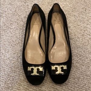 Suede Tory Burch Size 7.5 Black